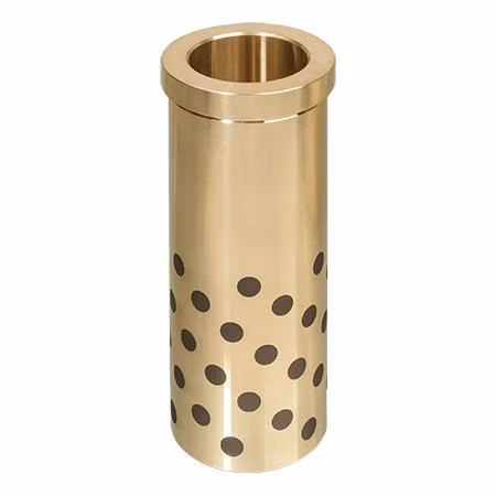 Self Lubricating Bearing with a PTFE Compound with Glass Fibers and Graphite Sintered Into a Brass Mesh Fr Bushing